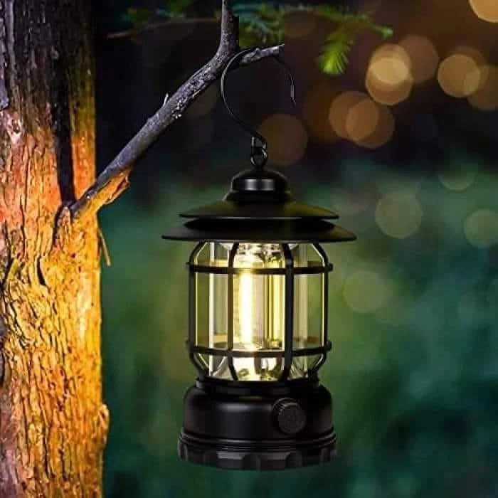 (Vintage USB Rechargeable LED Lantern) ভিনটেজ ইউএসবি রিচার্জেবল এলইডি লণ্ঠন